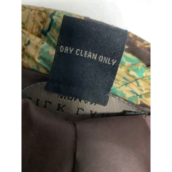 Silk Land Women’s 2X Jacket 100% Silk Paisley Print Fully Lined With Pockets - Picture 5 of 6